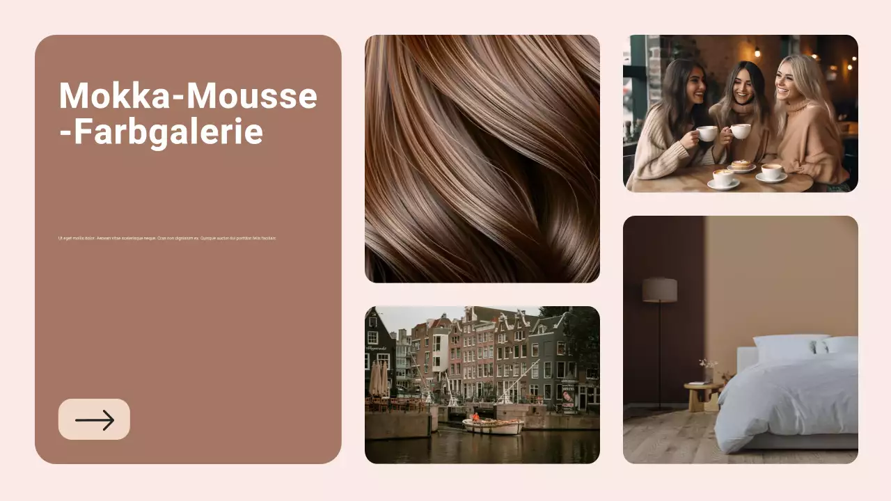 Braun und Beige Moderne Farbe des Jahres Trendbericht