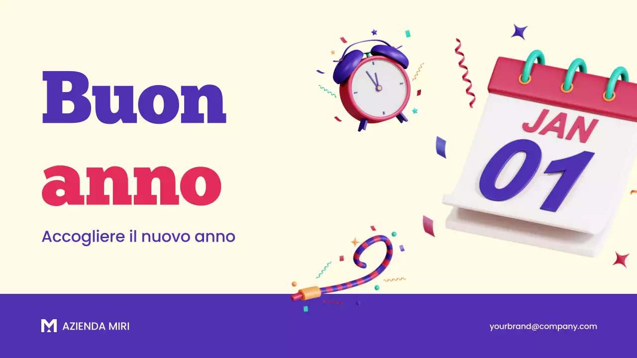 Presentazione del nuovo anno