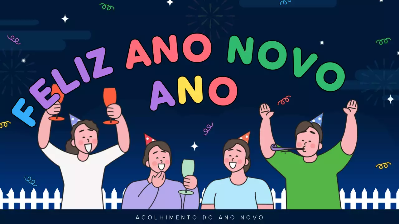 convite de celebração festiva do arco-íris