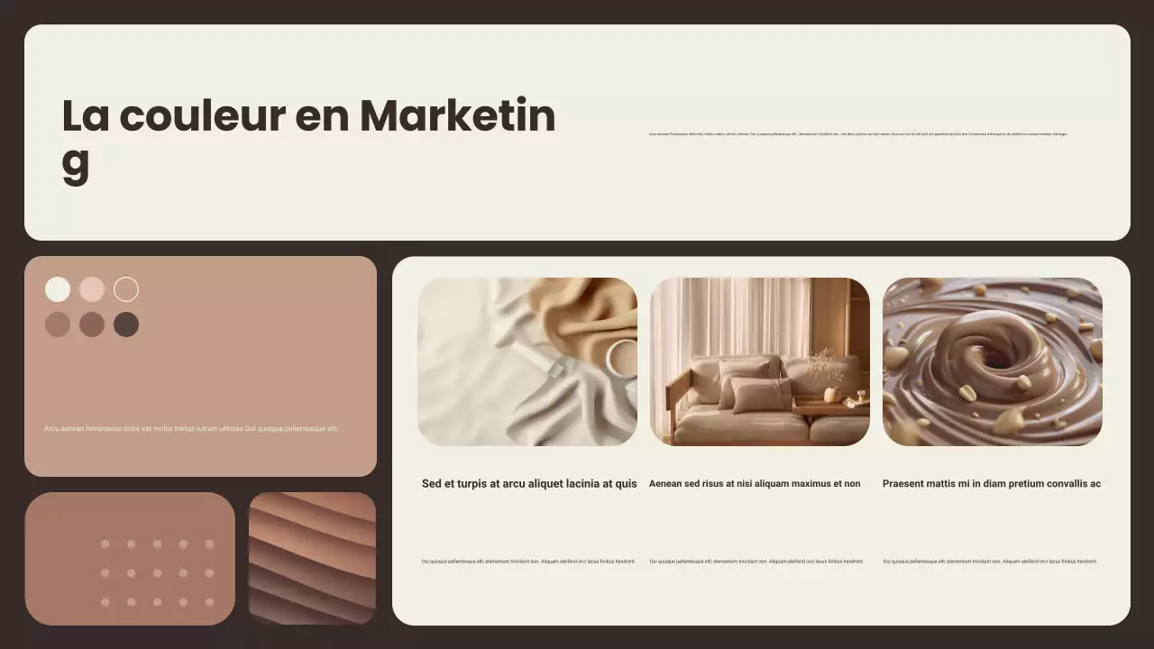 Présentation de la couleur de l'année