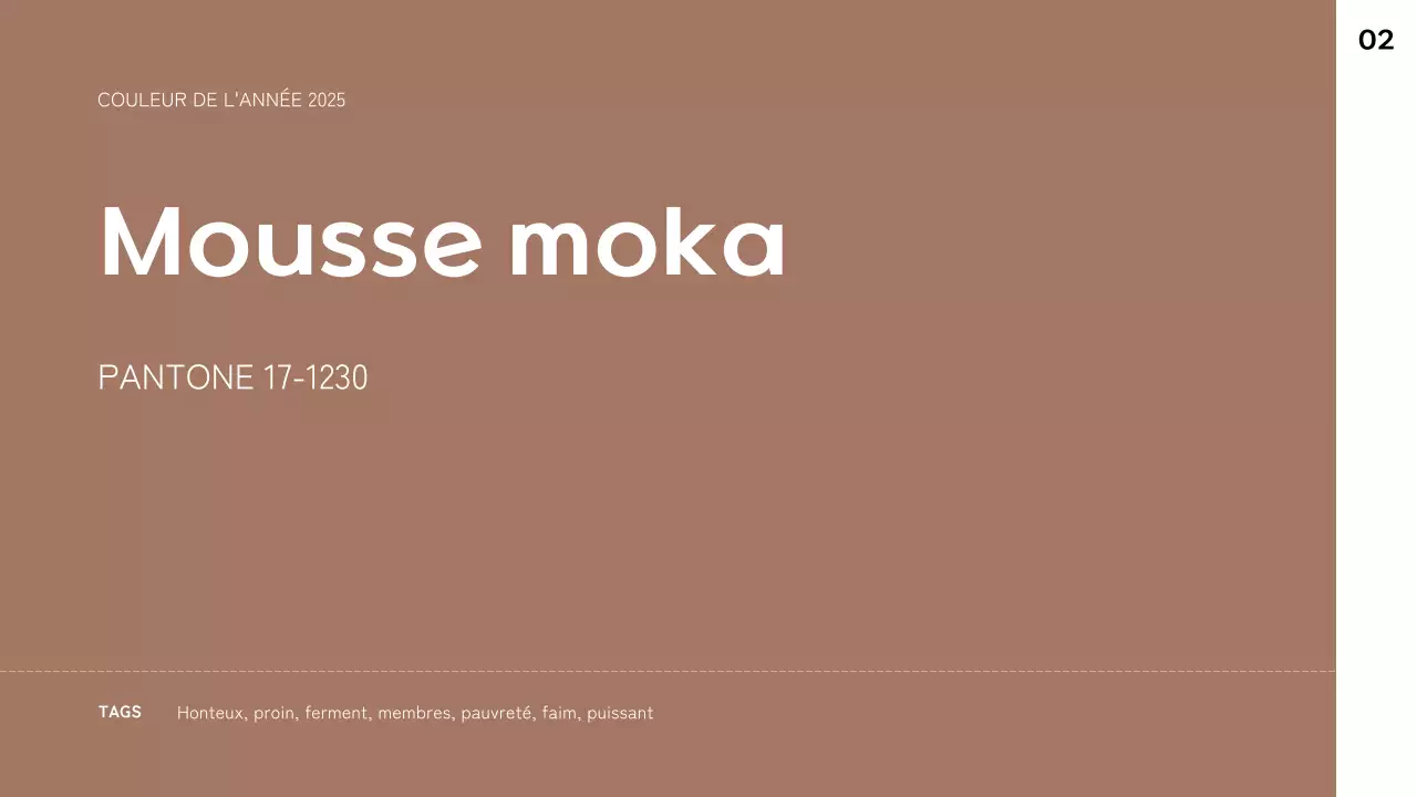 rapport sur les tendances abstraites géométriques brunes