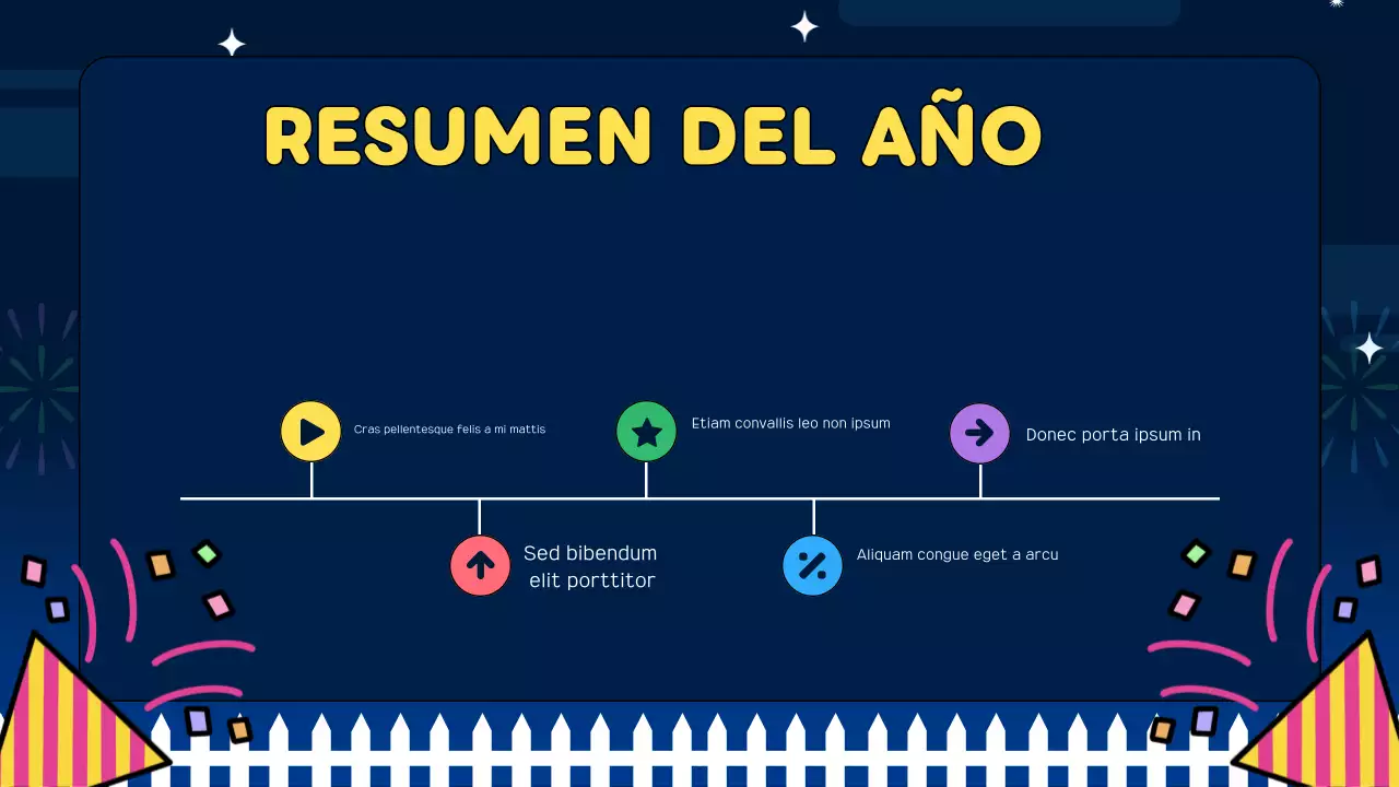 invitación de celebración festiva arco iris