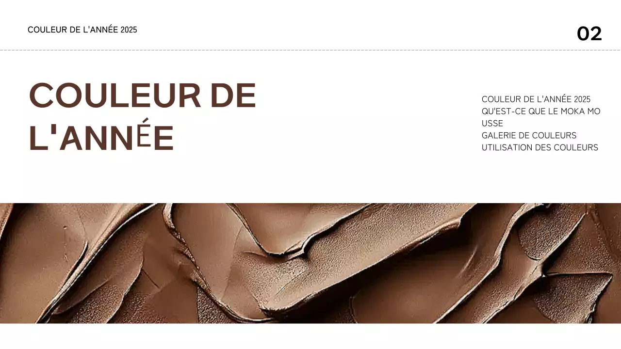 rapport sur les tendances abstraites géométriques brunes