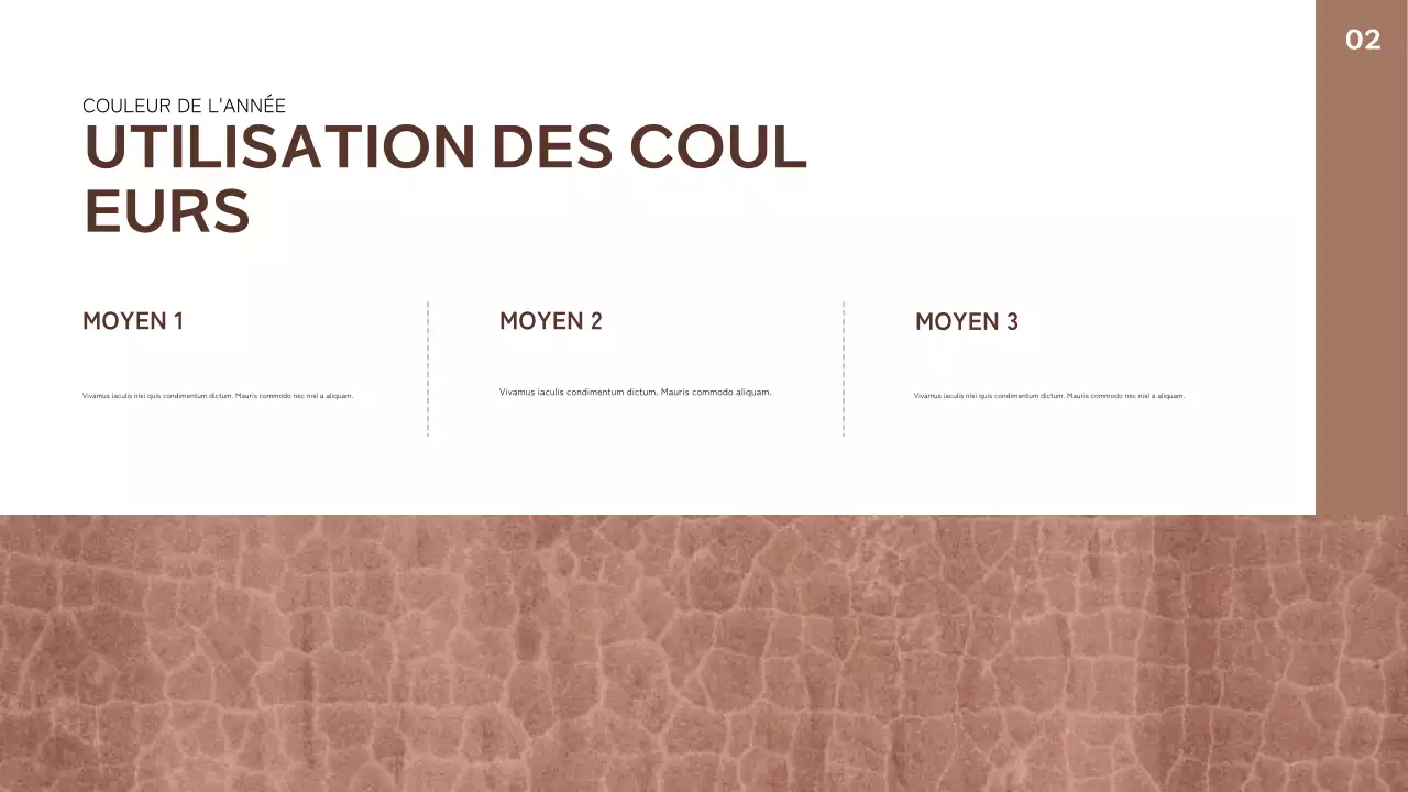 rapport sur les tendances abstraites géométriques brunes