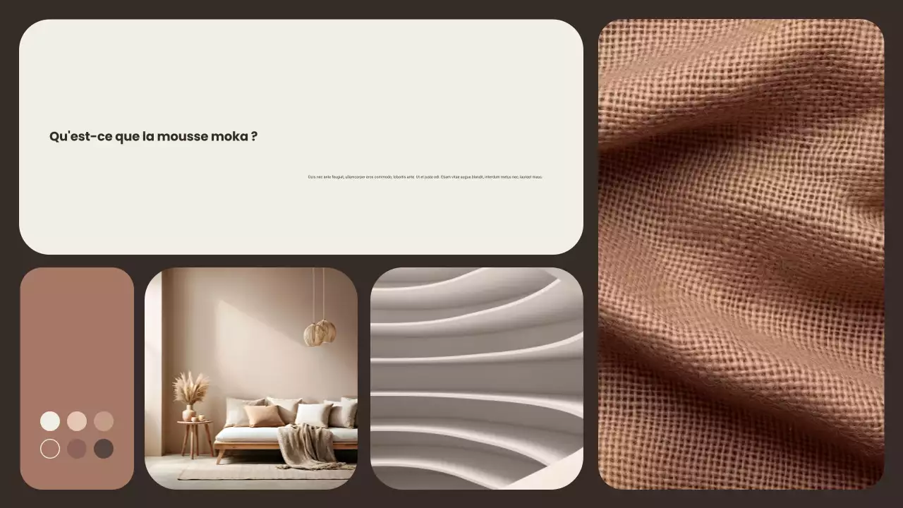 Présentation de la couleur de l'année