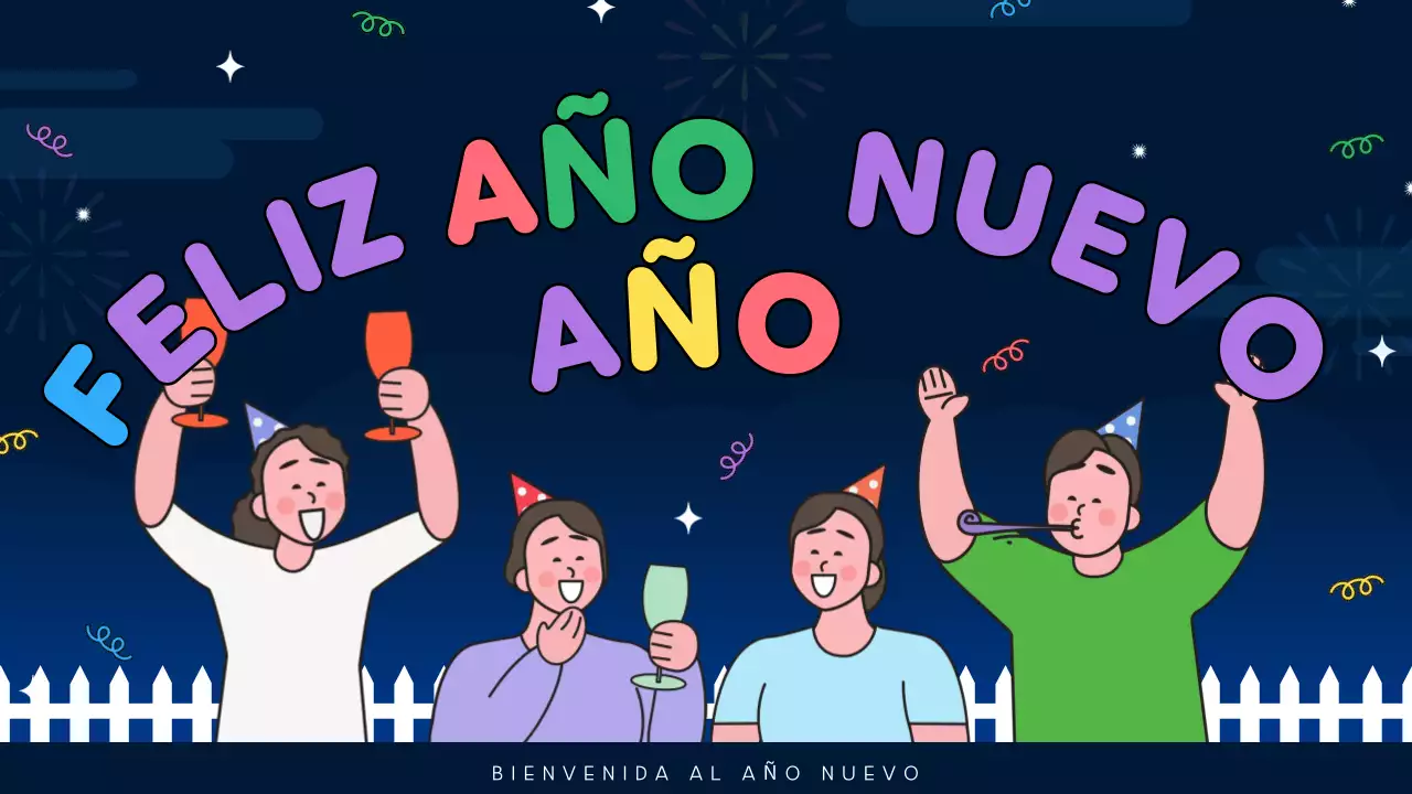 invitación de celebración festiva arco iris