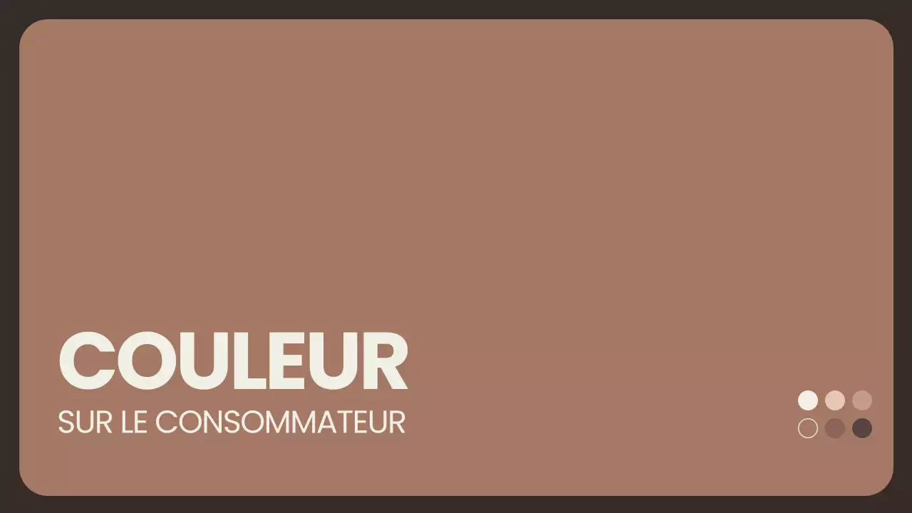 Présentation de la couleur de l'année