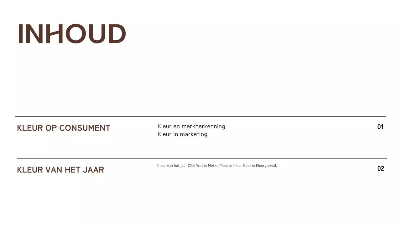 bruin geometrisch abstract trendrapport