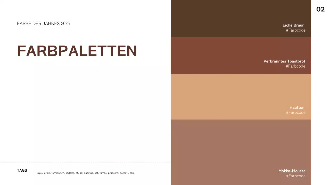 braun geometrisch abstrakt Trendbericht