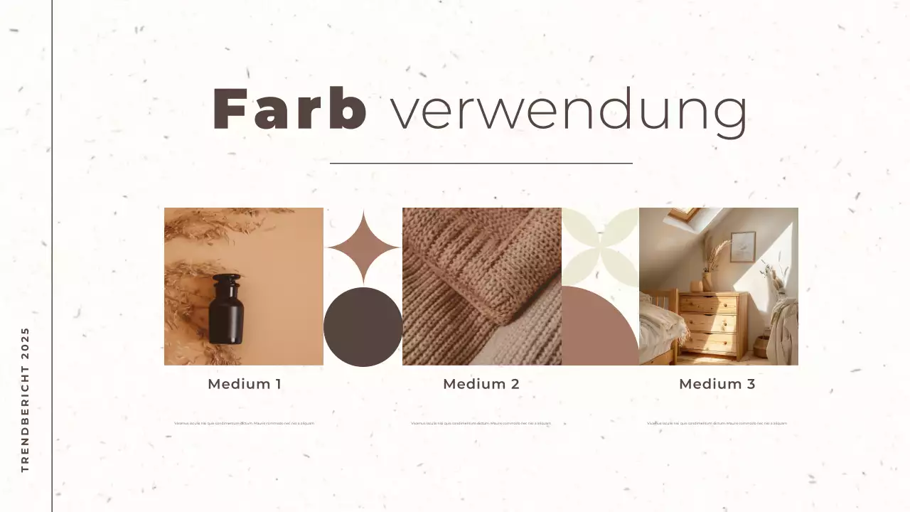 braun und beige moderner trendbericht farbe des jahres dokumentenpräsentation