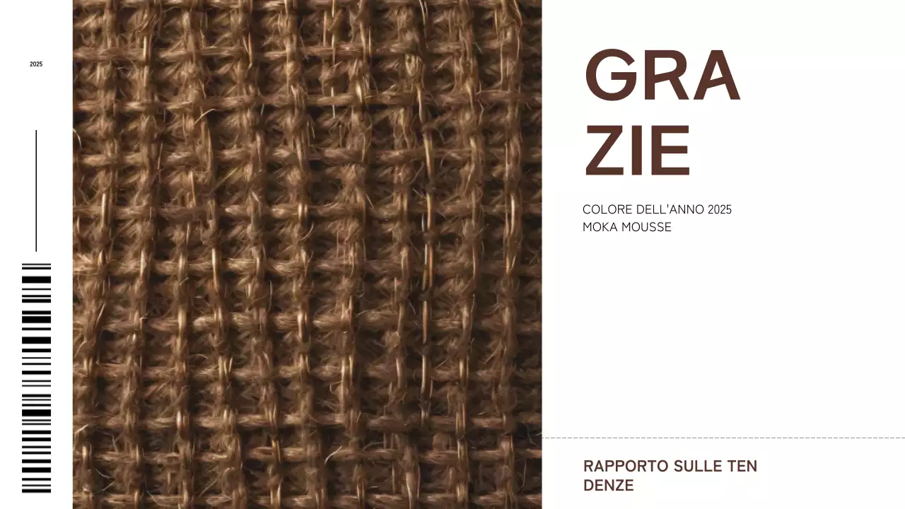 rapporto di tendenza astratto geometrico marrone