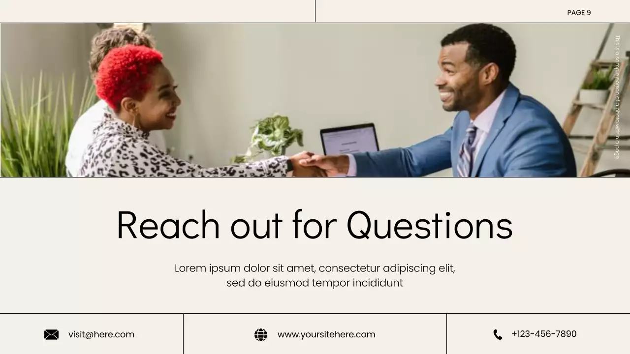 Beige and Black Project Kick-Off Meeting Presentation