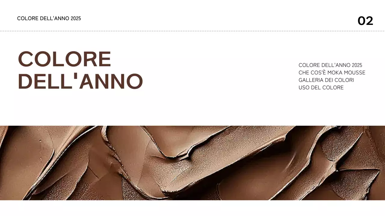 rapporto di tendenza astratto geometrico marrone