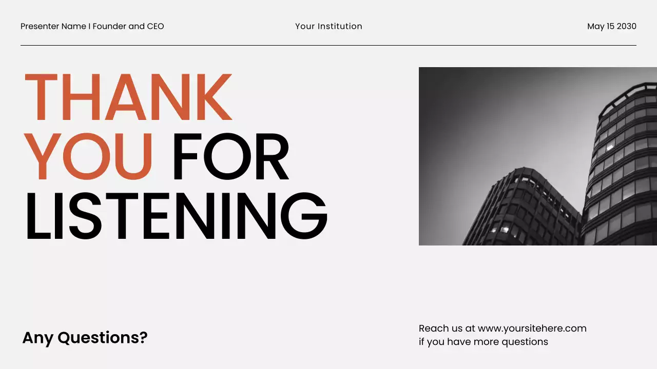 White Minimalist Business Webinar Presentation