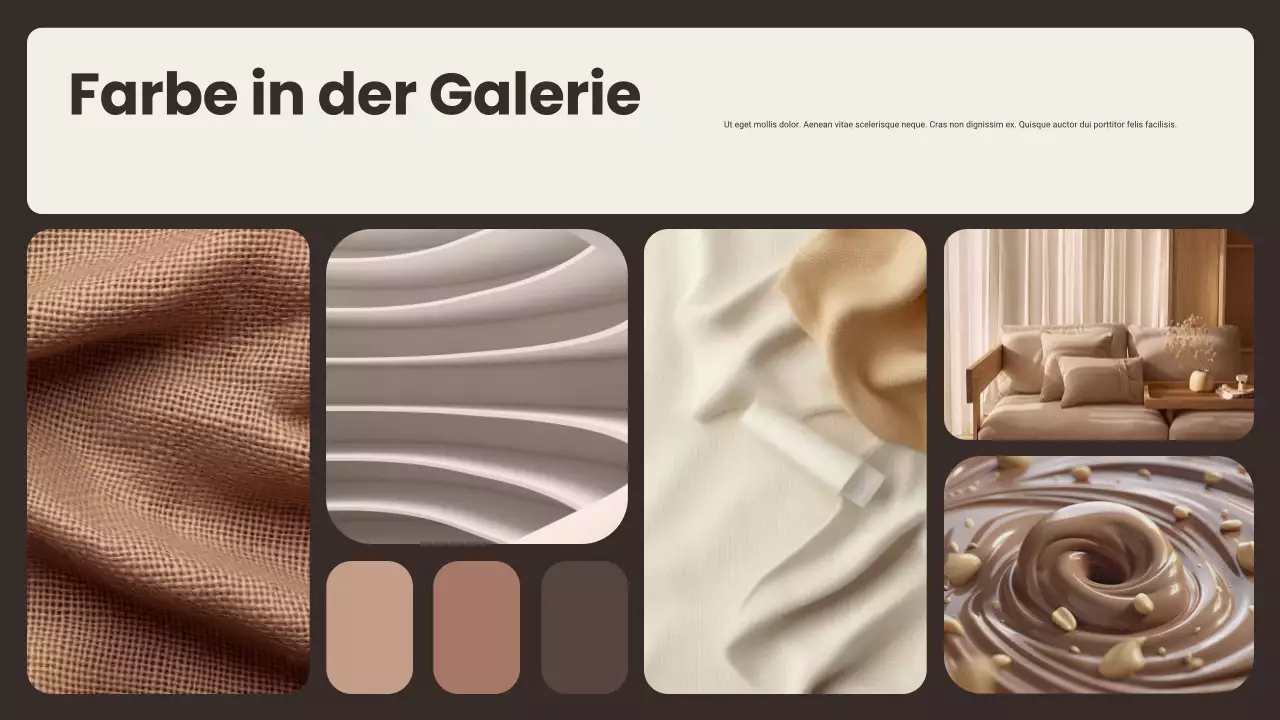 Präsentation der Farbe des Jahres