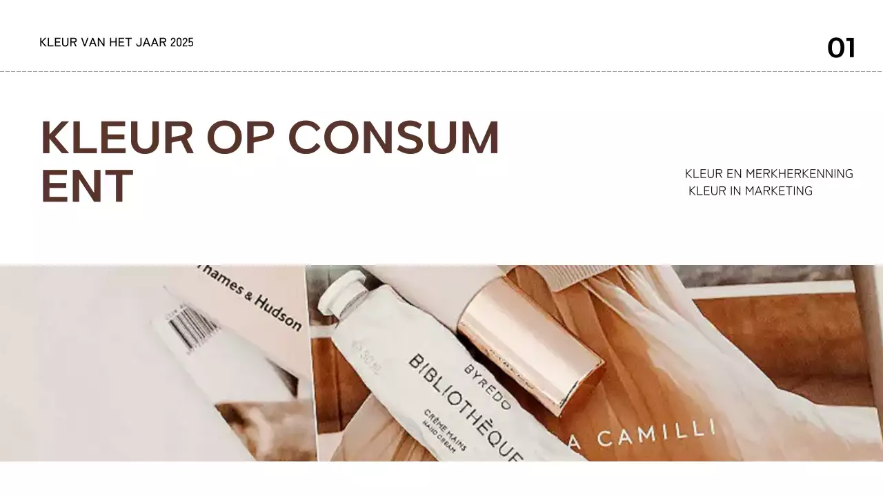 bruin geometrisch abstract trendrapport