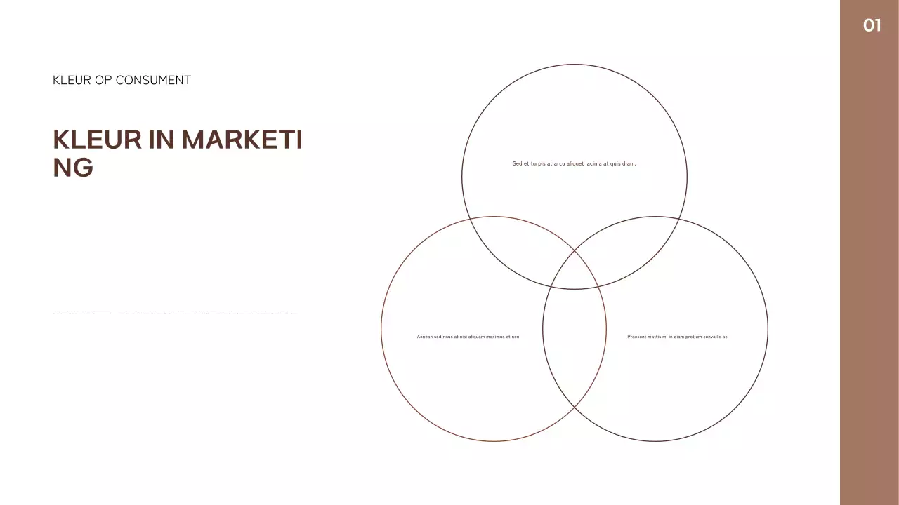 bruin geometrisch abstract trendrapport