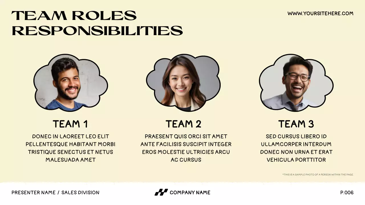 Yellow Illustrated Sales Tactics Presentation