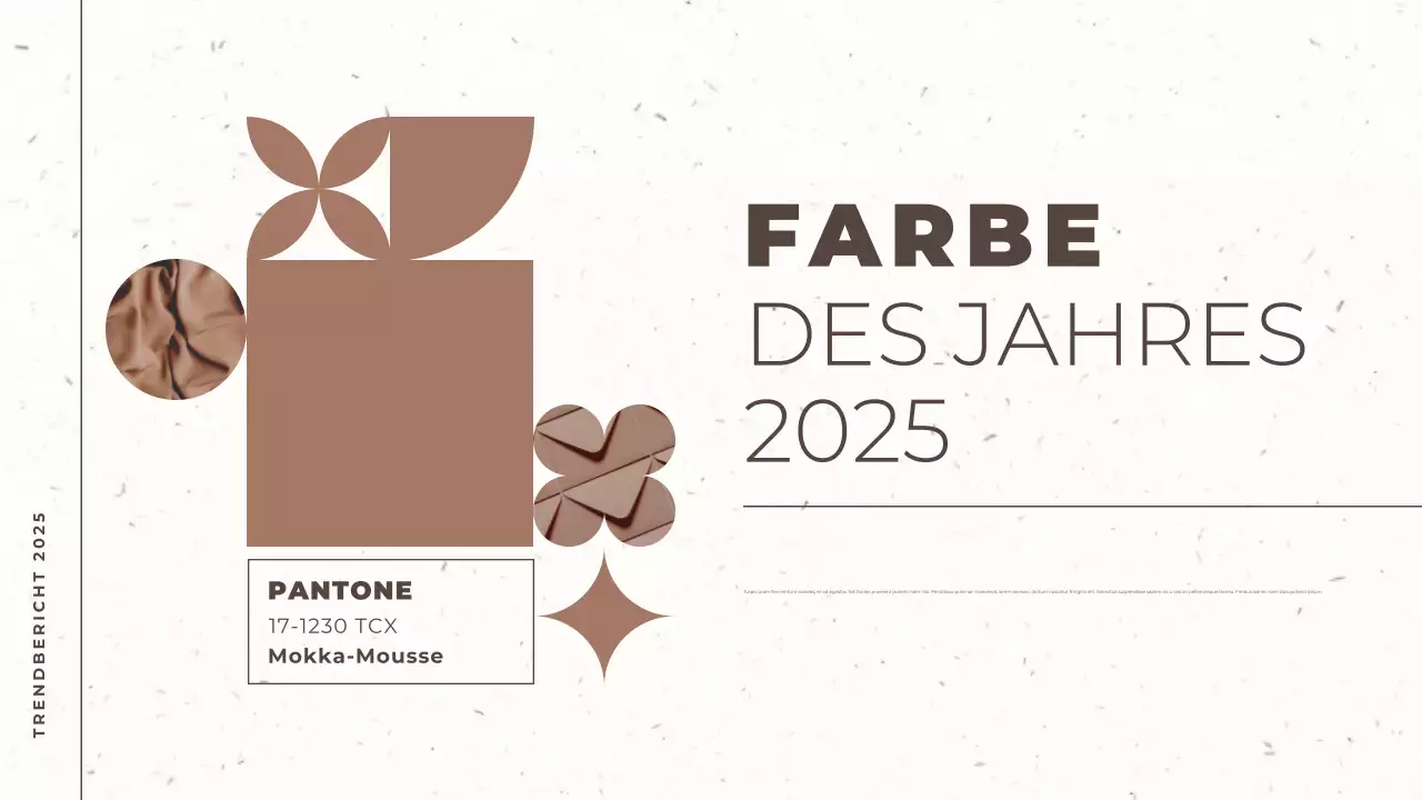 braun und beige moderner trendbericht farbe des jahres dokumentenpräsentation