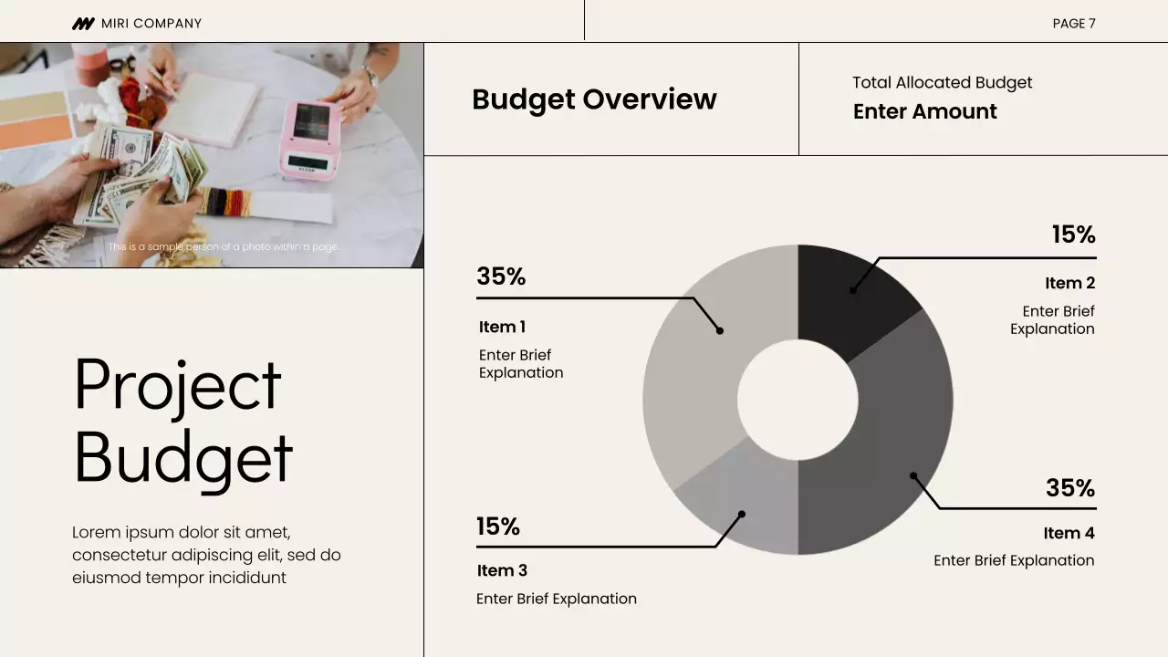 Beige and Black Project Kick-Off Meeting Presentation