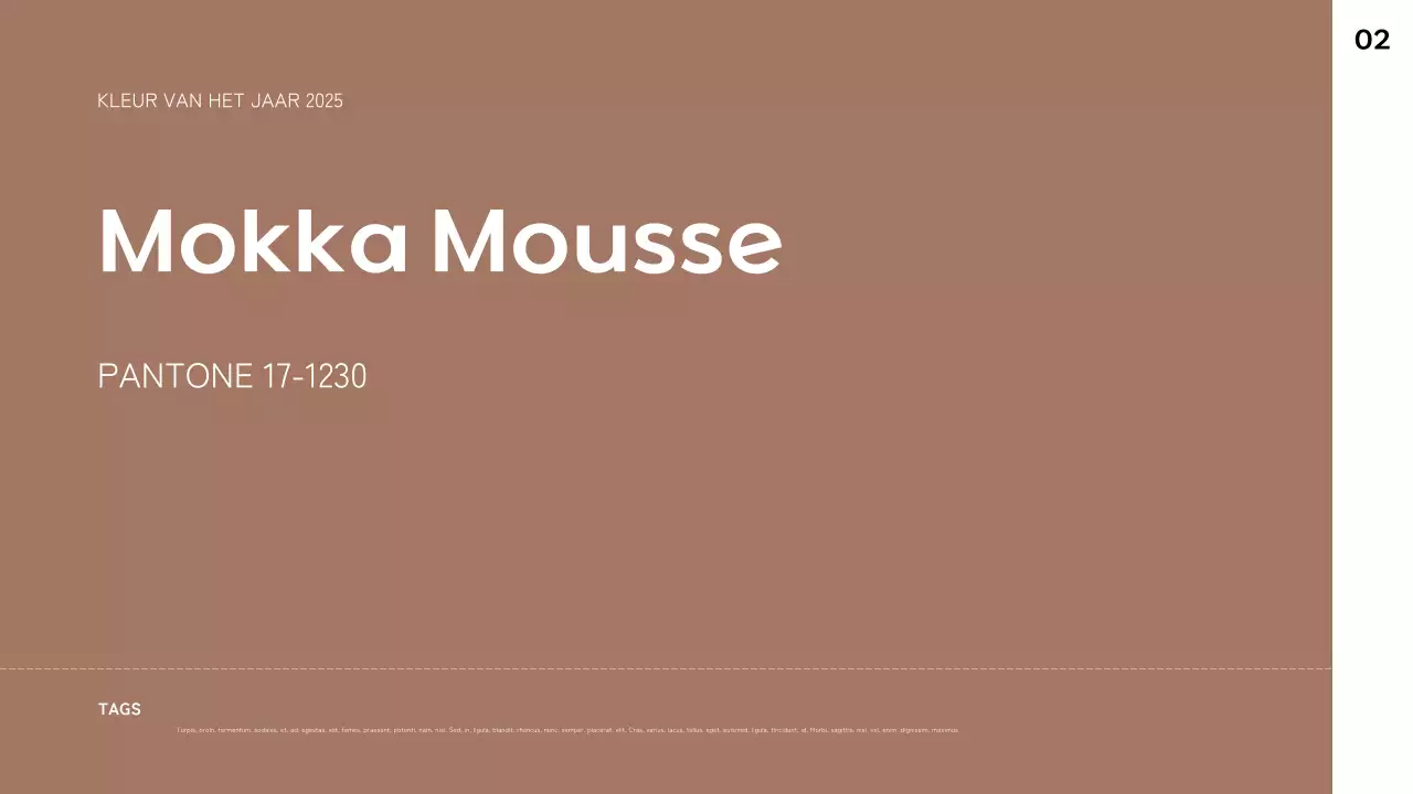 bruin geometrisch abstract trendrapport