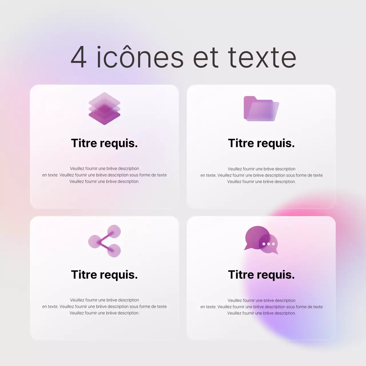 Mauve Simple Marketing Promotion