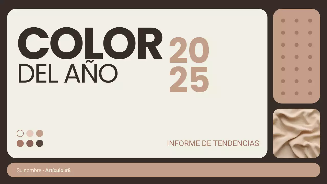 Presentación del Color del Año