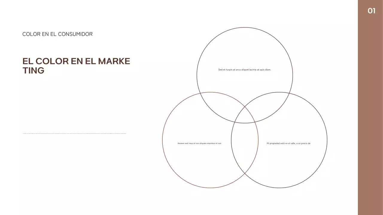 informe de tendencias abstracto geométrico marrón