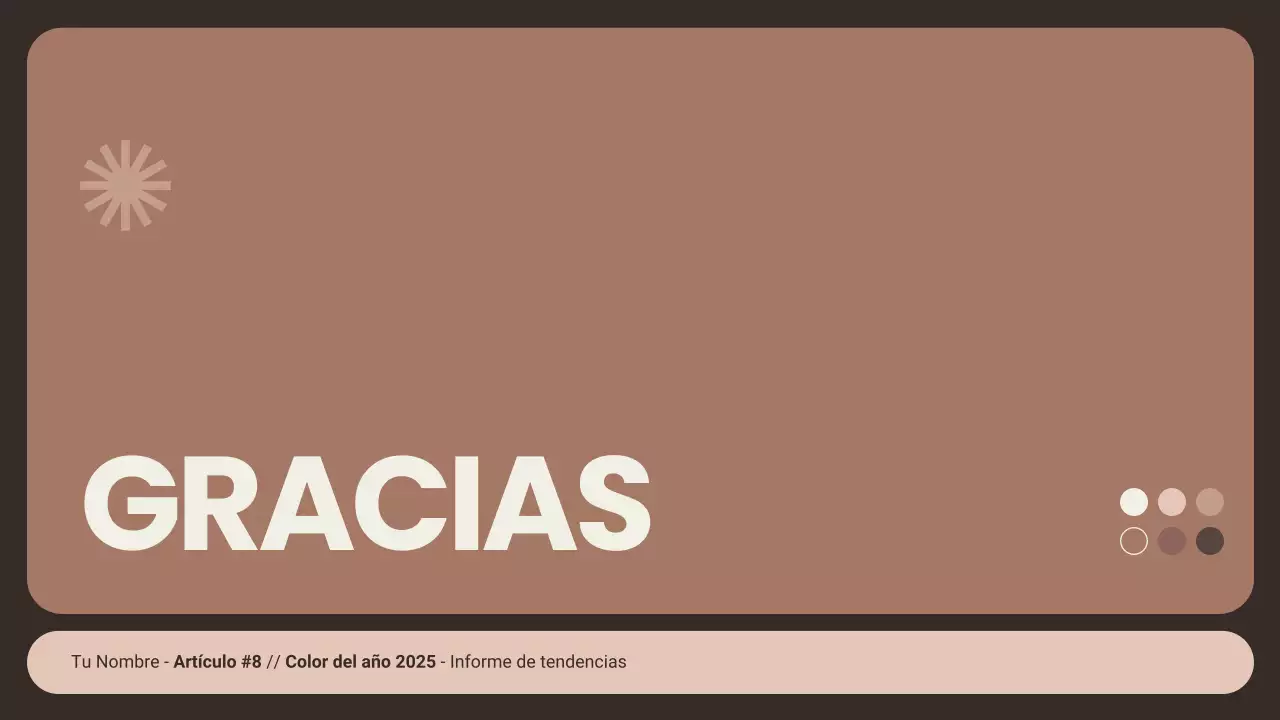 Presentación del Color del Año