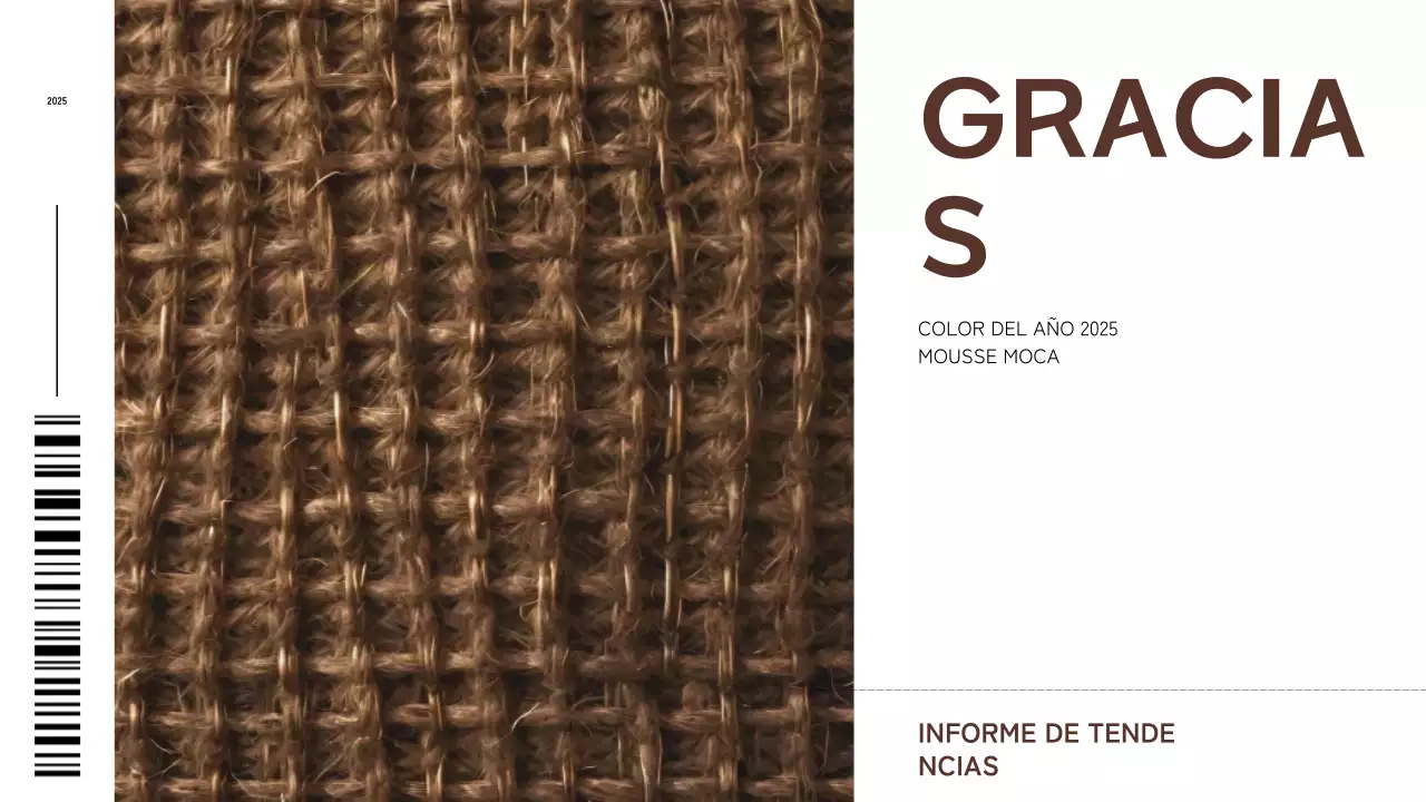 informe de tendencias abstracto geométrico marrón