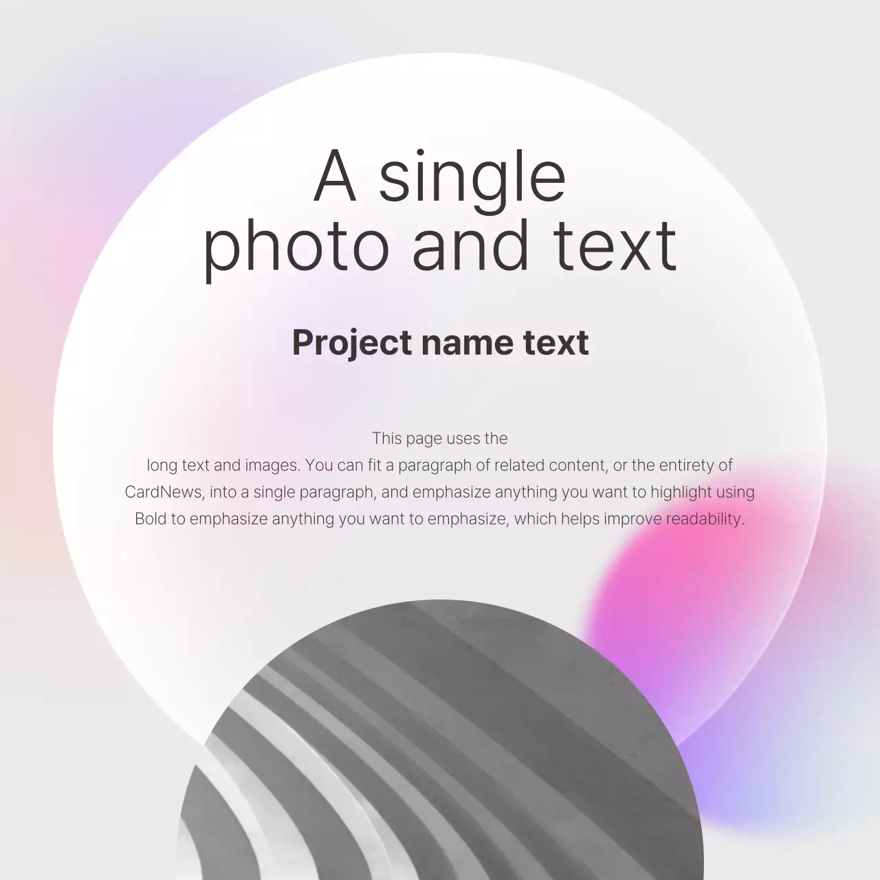 Mauve Simple Marketing Promotion