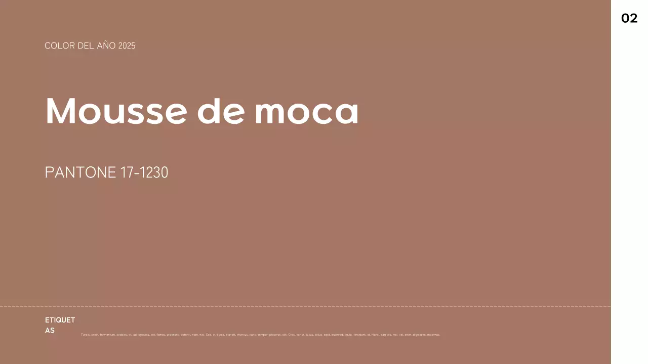 informe de tendencias abstracto geométrico marrón