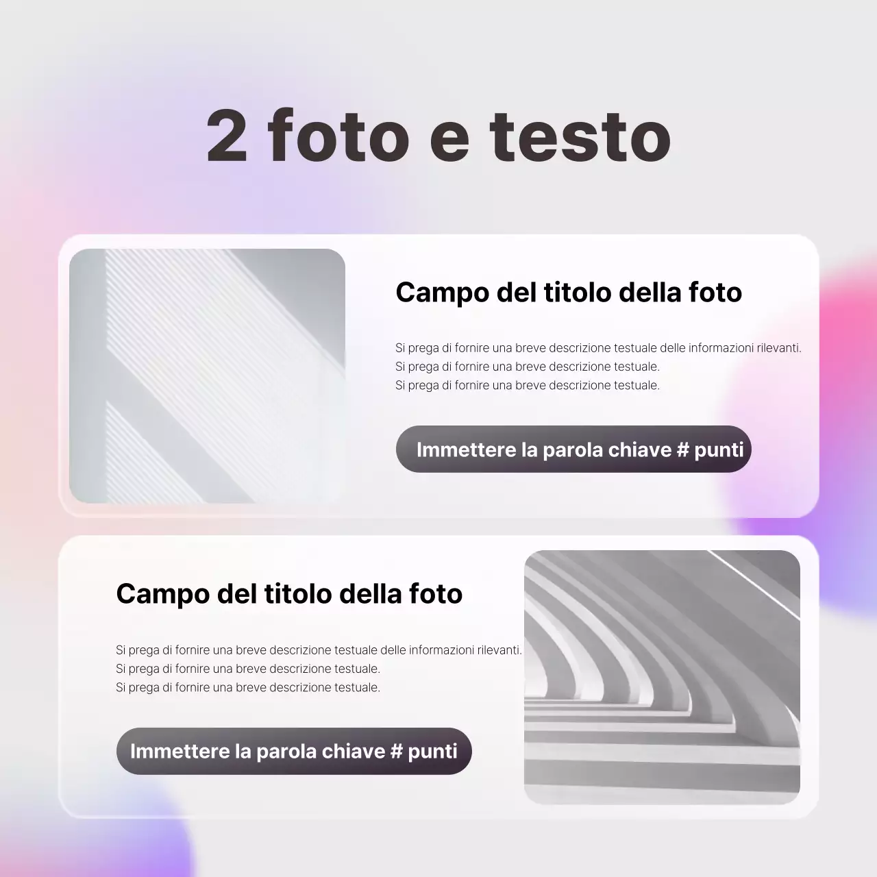 Promozione marketing semplice Mauve