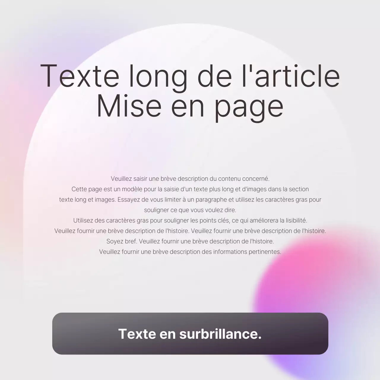 Mauve Simple Marketing Promotion