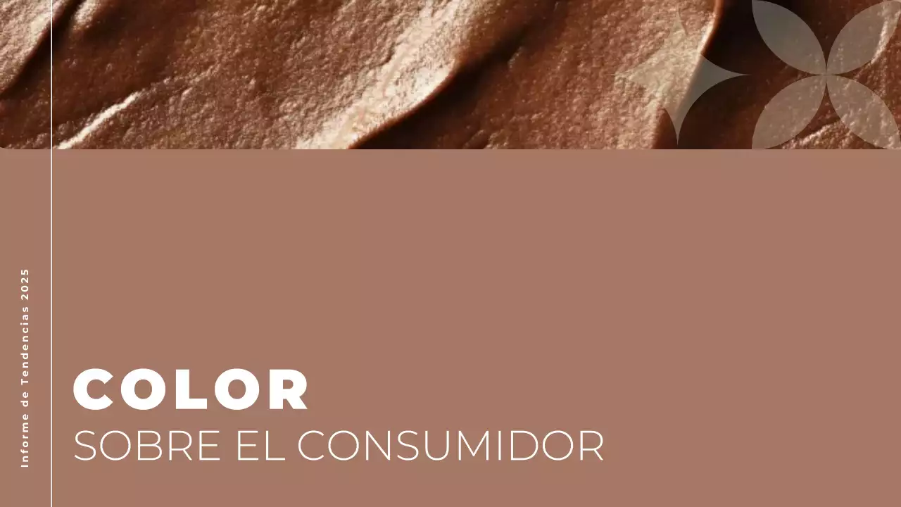 marrón y beige tendencia moderna informe color del año documento de presentación