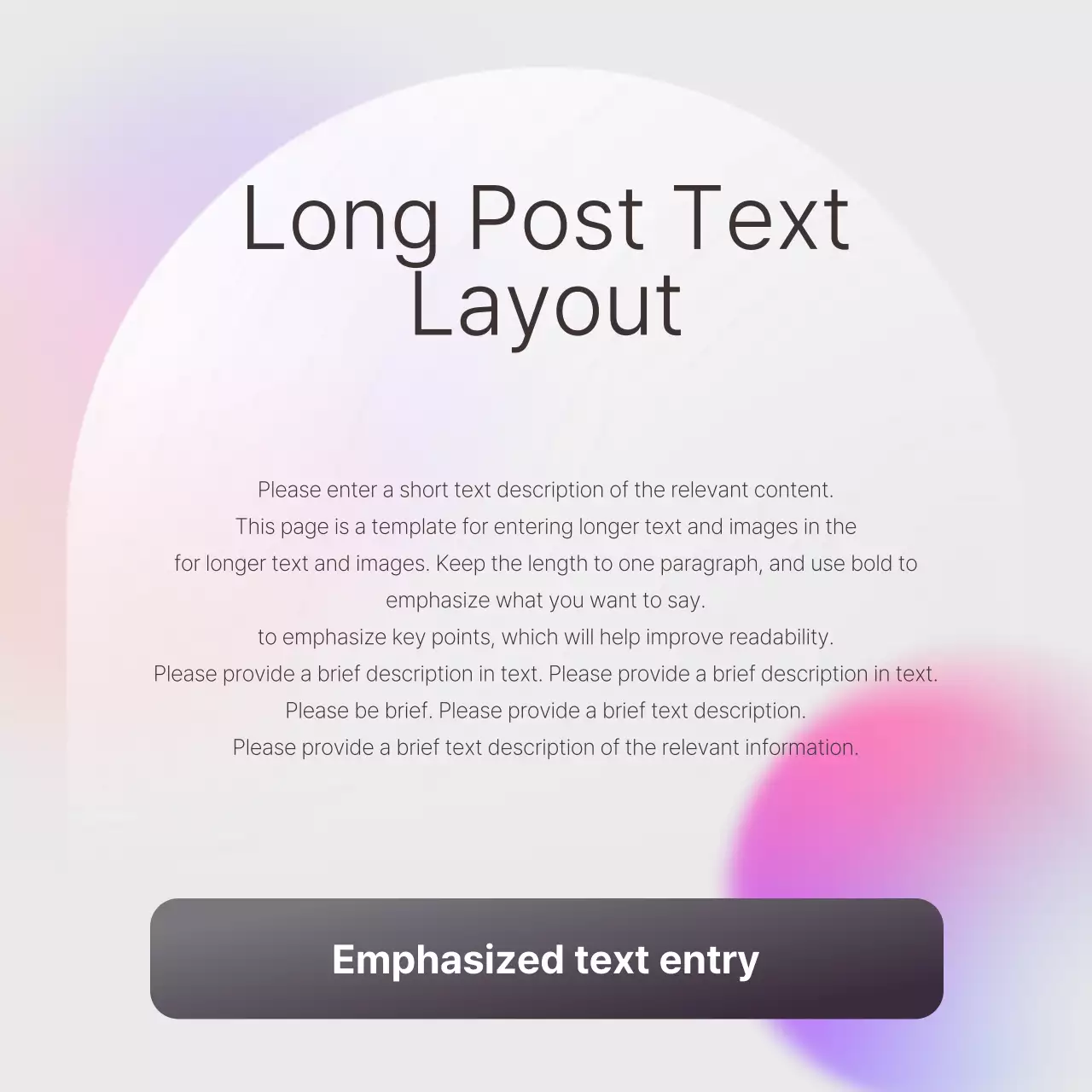 Mauve Simple Marketing Promotion