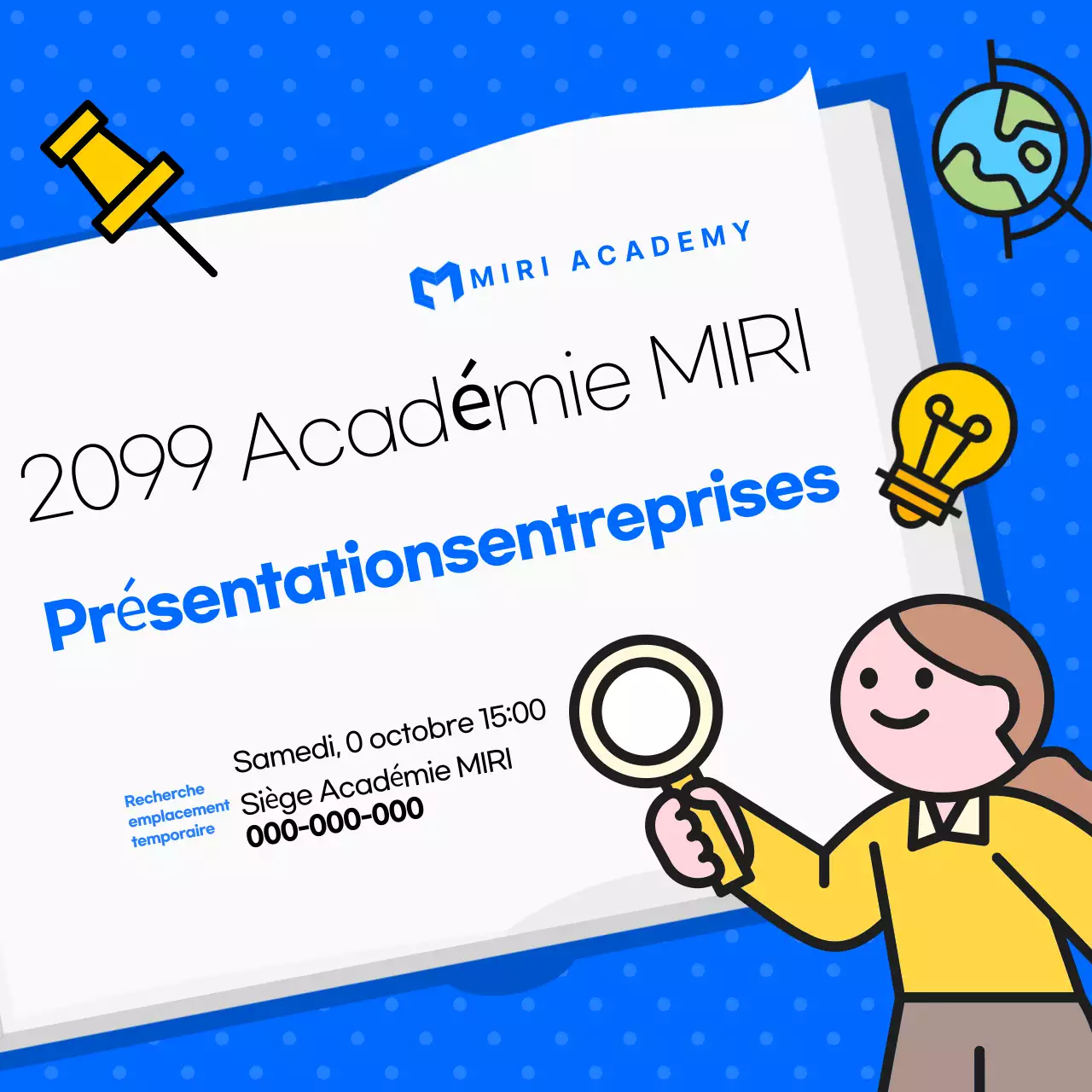 À propos des sessions d'information Blue Simple