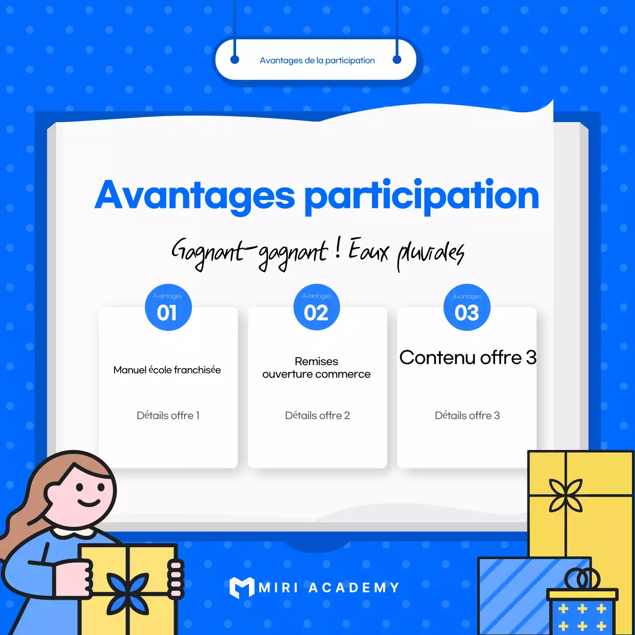 À propos des sessions d'information Blue Simple