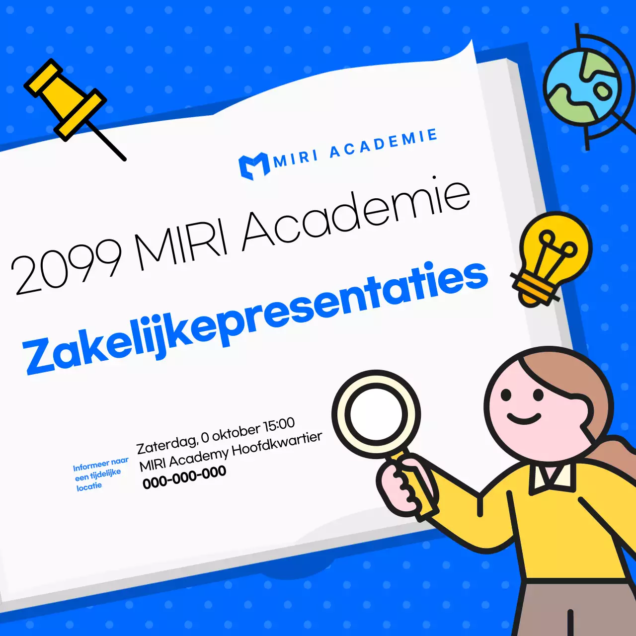 Over Blue Simple informatiesessies