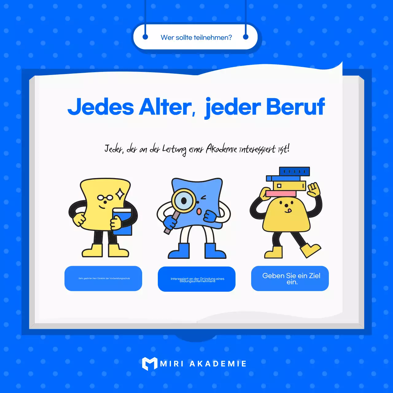 Über Blue Simple Informationsveranstaltungen