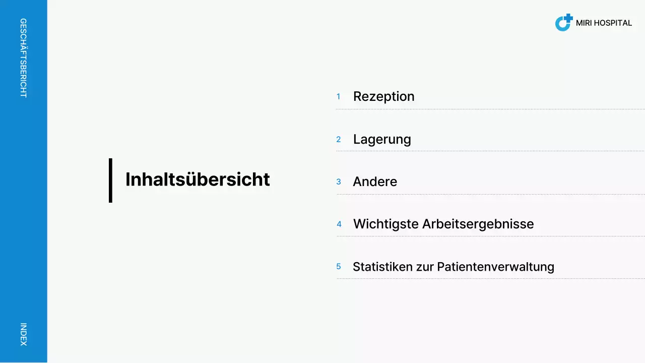 Blue Neat Hospital Bericht