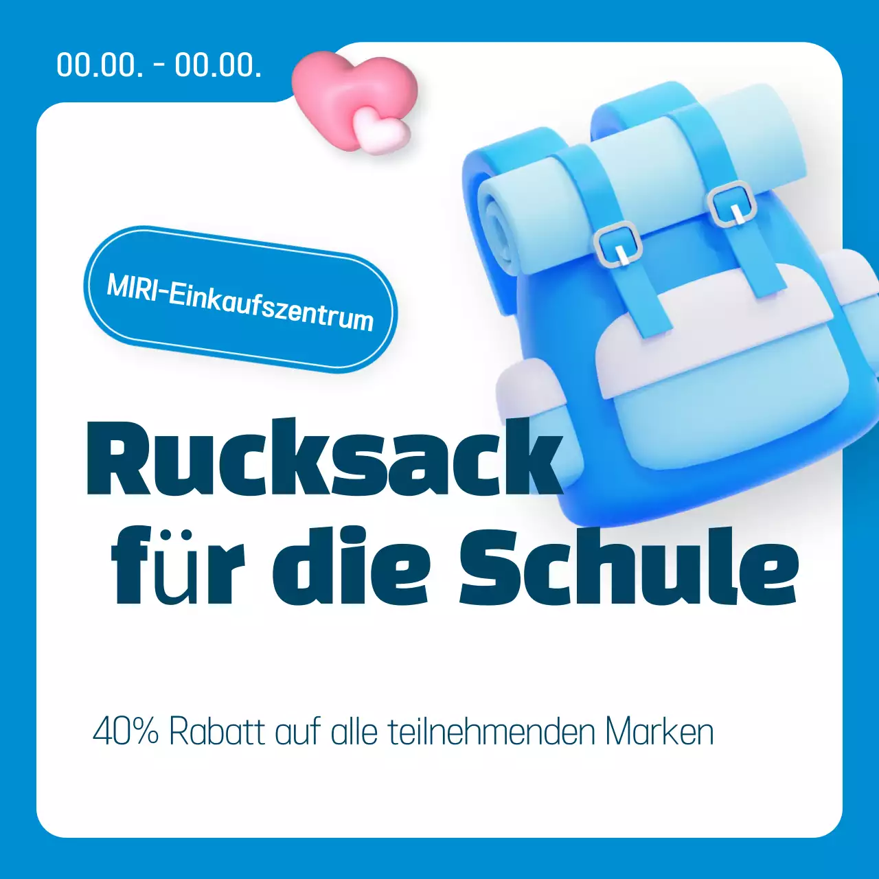 Blaue moderne Taschen im Verkauf