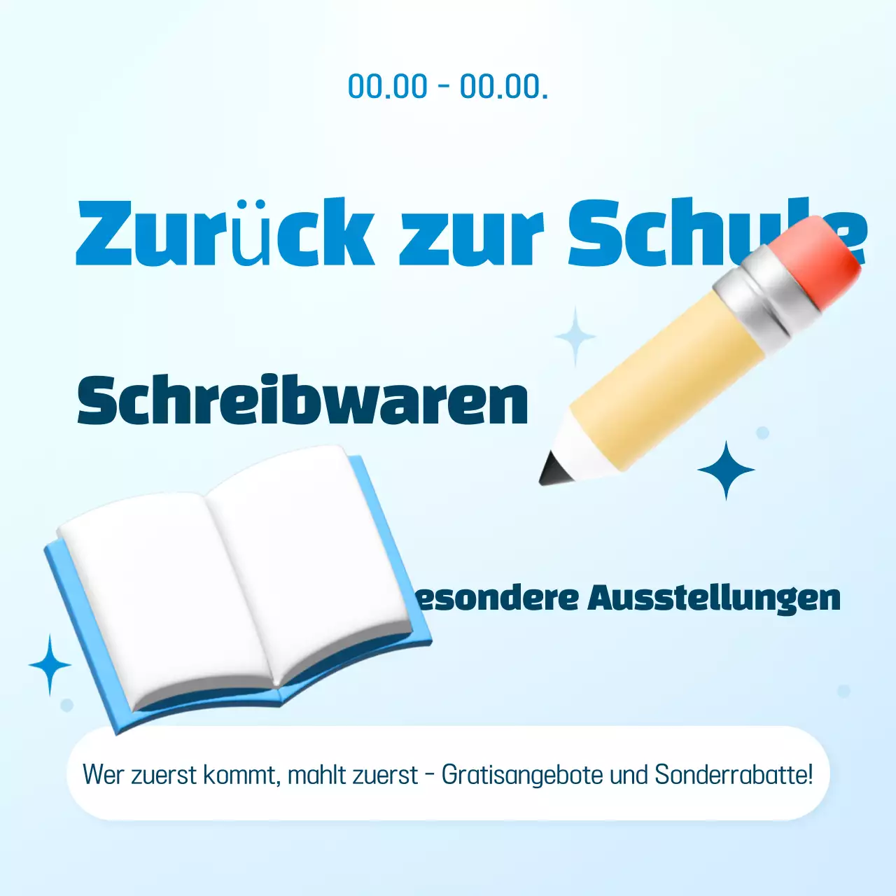 Blaue moderne Taschen im Verkauf