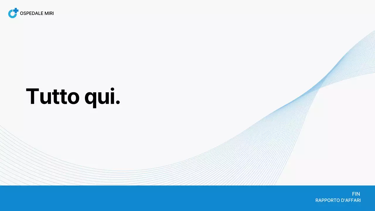 Rapporto sull'ospedale Blue Neat