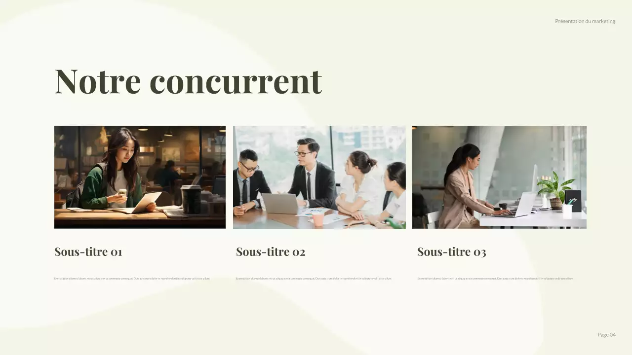 green modern social media report