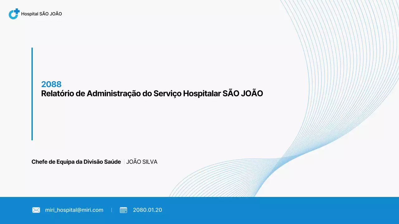 Relatório do Hospital Blue Neat
