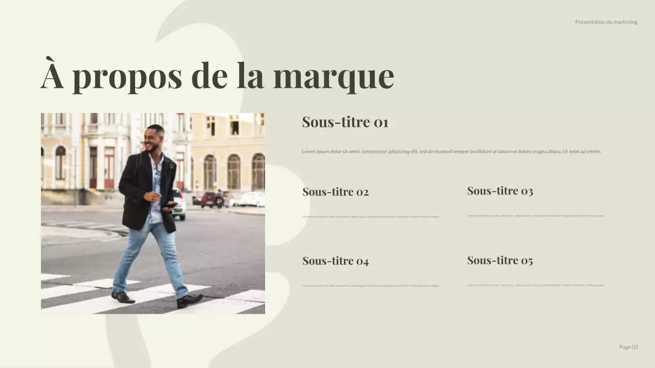 green modern social media report