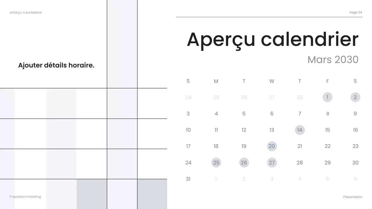 présentation d'entreprise moderne en noir