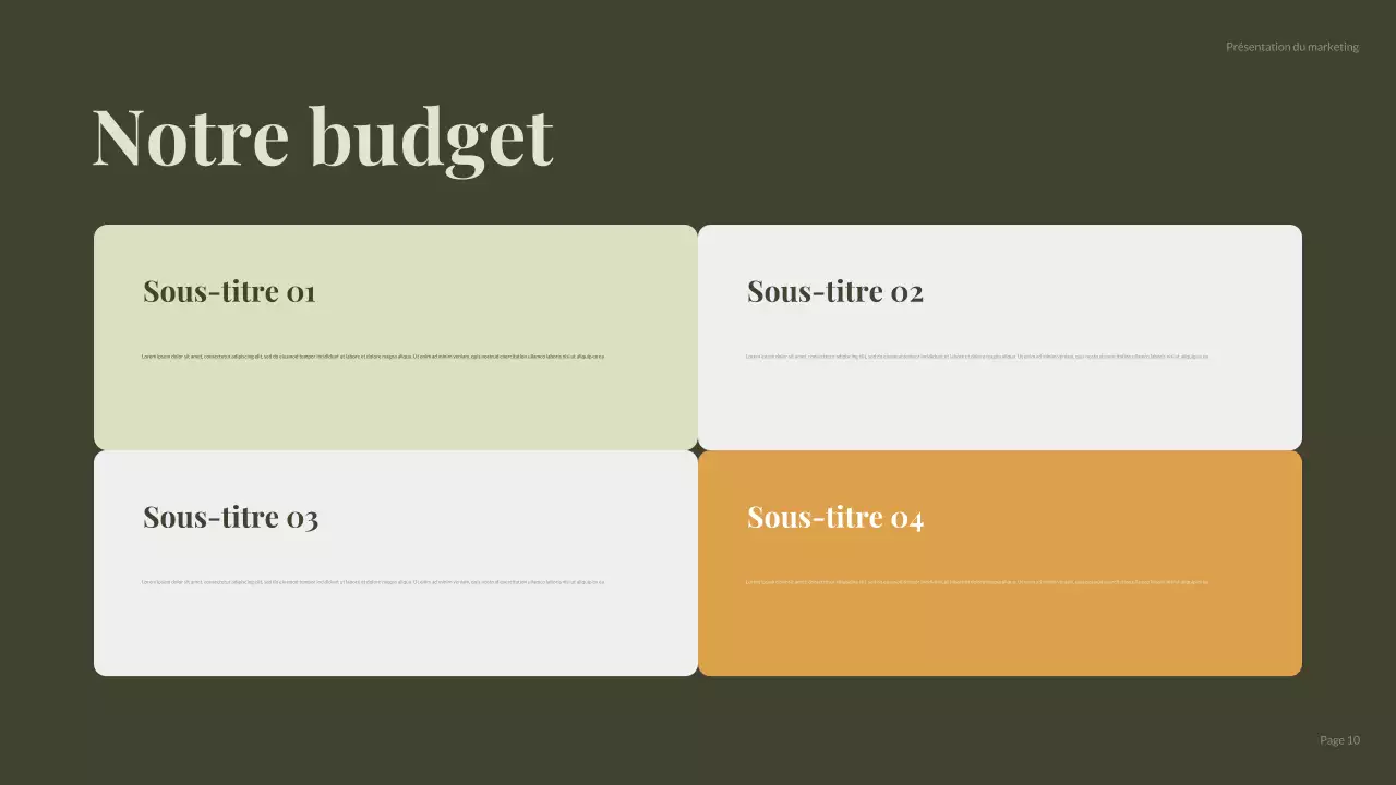 green modern social media report