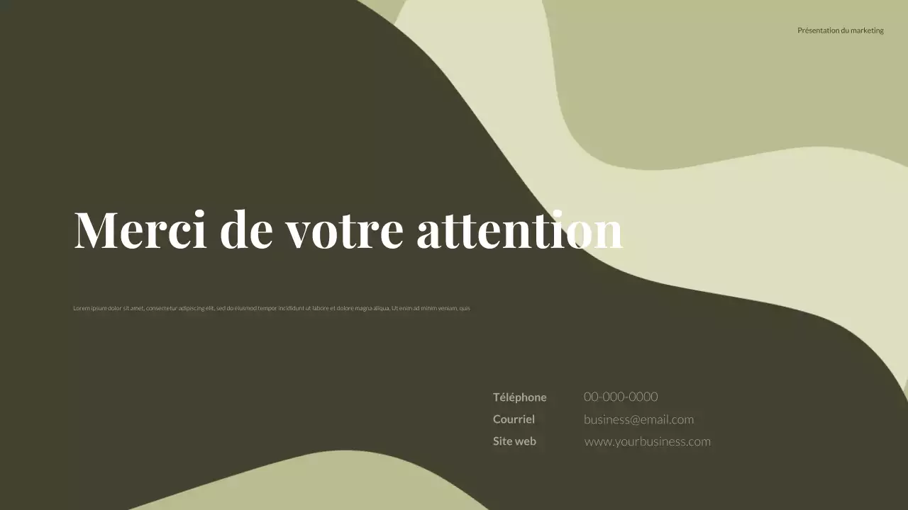 green modern social media report